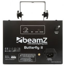 beamZ Butterfly II LED mini derby 153713 - 1 2