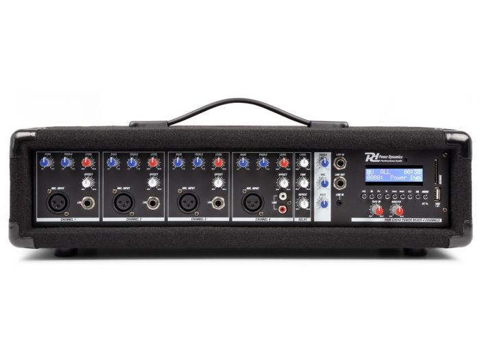 Power Dynamics PDM-C405A Mezclador 4 canales con amplificador