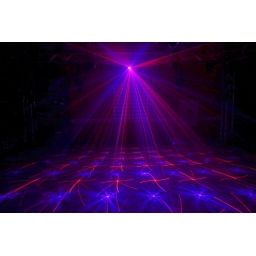 Beamz Anthe II Doble Laser 600mW RGB Gobo DMX IRC  2