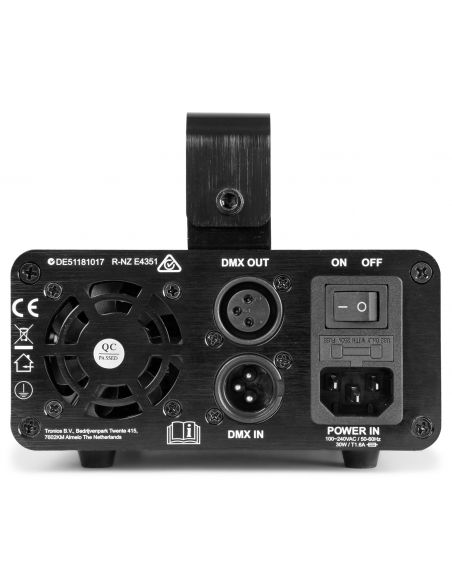 Beamz Anthe II Doble Laser 600mW RGB Gobo DMX IRC 