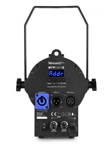 beamZ Pro BTF50Z Mini Foco Fresnel Zoom 2x 50W LED WW/CW 151382 - 4