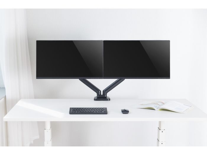 Audizio MAD20G Brazo Doble para Monitor con amortiguador de gas 17”- 32” 129150