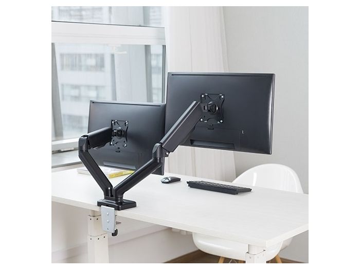 Audizio MAD20G Brazo Doble para Monitor con amortiguador de gas 17”- 32” 129150