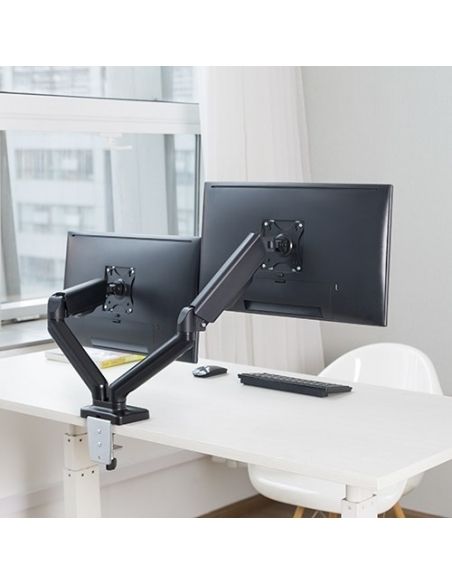 Audizio MAD20G Brazo Doble para Monitor con amortiguador de gas 17”- 32” 129150