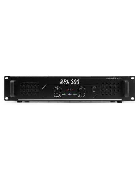 Skytec SPL 300 Amplificador 2x 150W Negro