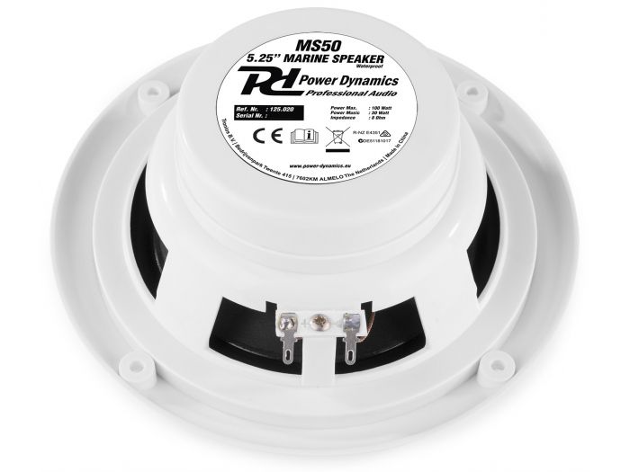 Power MS50 Conjunto altavoces Marino intemperie 5\" 80W 