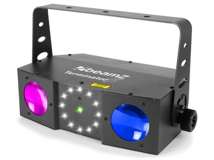 beamZ Terminator IV LED Doble Moon con laser y strobo 153716 - 2