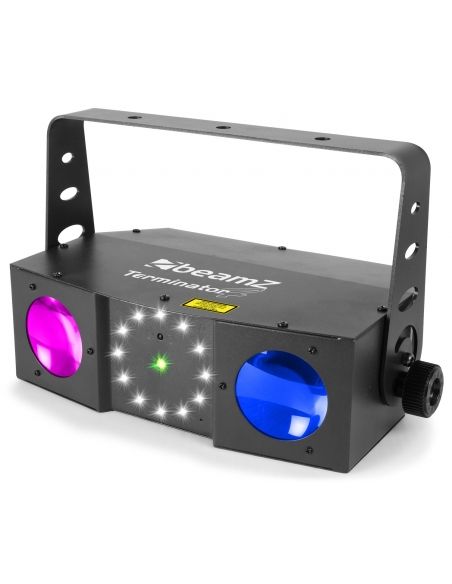 beamZ Terminator IV LED Doble Moon con laser y strobo 153716 - 2