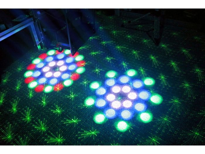 beamZ Terminator IV LED Doble Moon con laser y strobo 153716 - 9