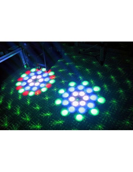 beamZ Terminator IV LED Doble Moon con laser y strobo 153716 - 9