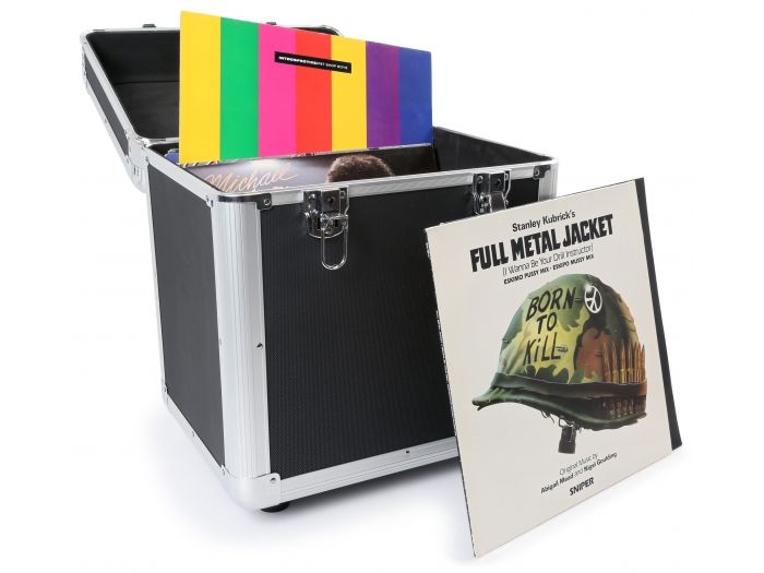 Power Dynamics RC100 12\" Maleta Vinilos Negra