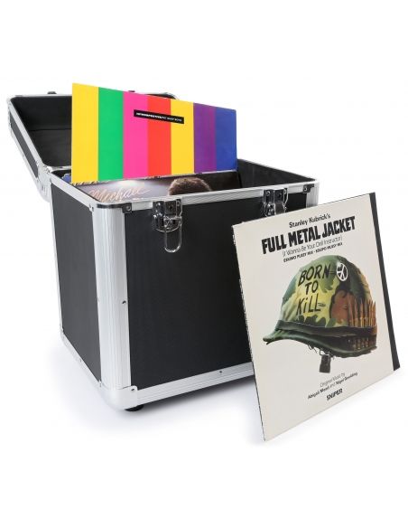 Power Dynamics RC100 12\" Maleta Vinilos Negra