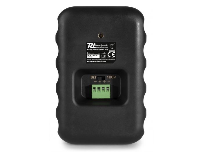 Power Dynamics BC30V Black In/Outdoor IP56 Sp.Set | Mas Que Sonido