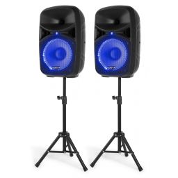 Vonyx VPS102A Set Plug & Play 600W con tripodes 178128 - 2