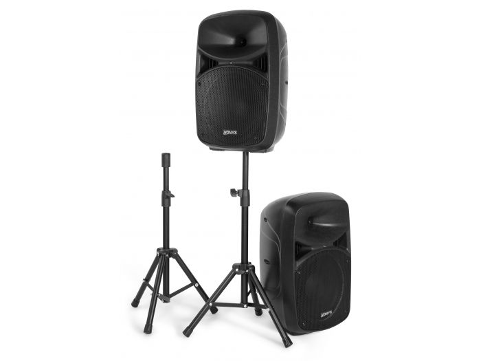 Vonyx VPS102A Set Plug & Play 600W con tripodes 178128 - 3