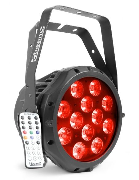 Beamz BWA412 Foco PAR Aluminio IP65 LED 