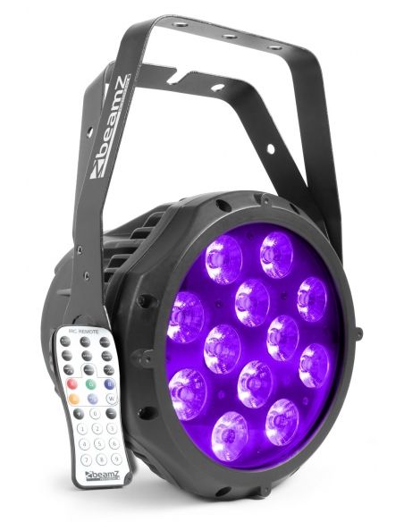 Beamz BWA412 Foco PAR Aluminio IP65 LED 