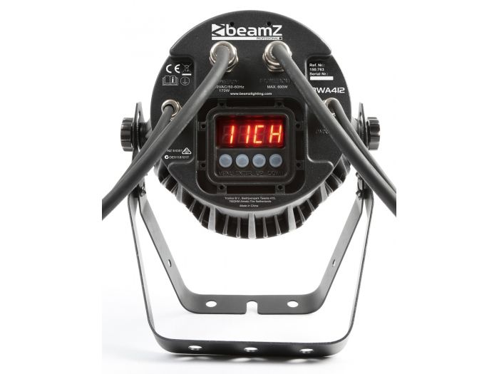 Beamz BWA412 Foco PAR Aluminio IP65 LED 