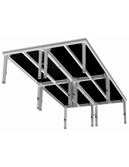 Power Dynamics 750SDC Garra de anclaje tarima a tarima (pack de 3)