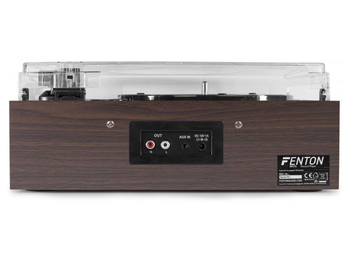 Fenton RP175DW Giradiscos y BT acabado madera oscura USB 102140 - 4