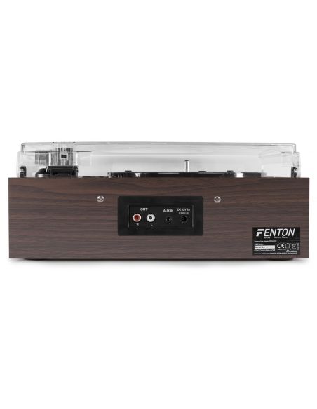 Fenton RP175DW Giradiscos y BT acabado madera oscura USB 102140 - 4
