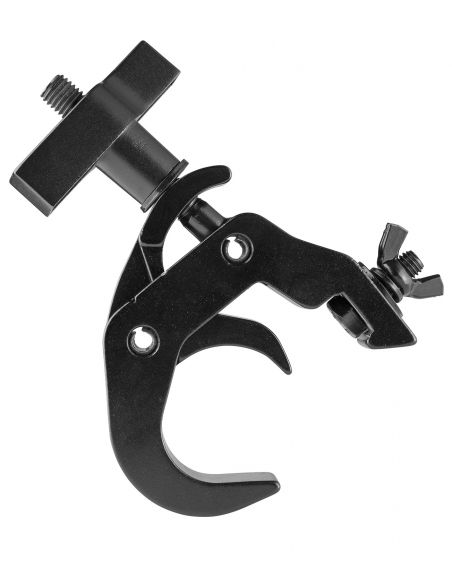 Beamz BC50B-250T Garra rapida Slimline 250kg Negra 