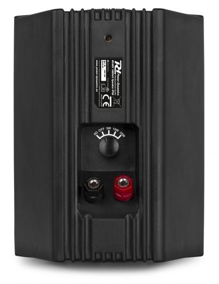 Power Dynamics BC40V Pareja altavoces Negro 100V 8 Ohm 4" 100W - IPX5 952104