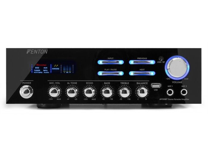 Fenton AV120BT Amplificador estereo Hifi 