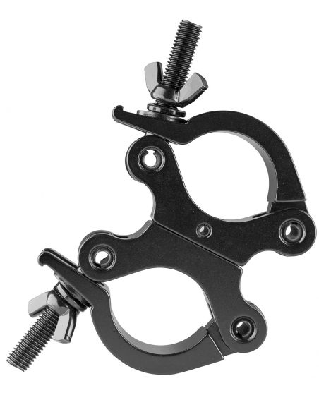 Beamz BC50B-200D Garra giratoria Slimline 200kg Negra 