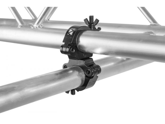 Beamz BC50B-200D Garra giratoria Slimline 200kg Negra 