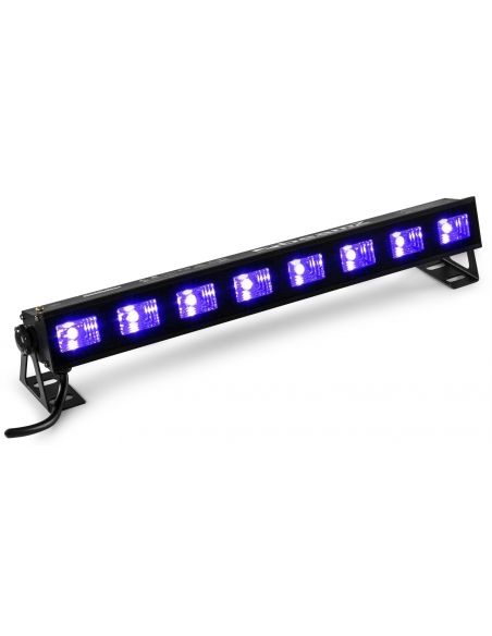 Beamz BUVW83 BAR 8x 3W UV/White 2in1 LED 