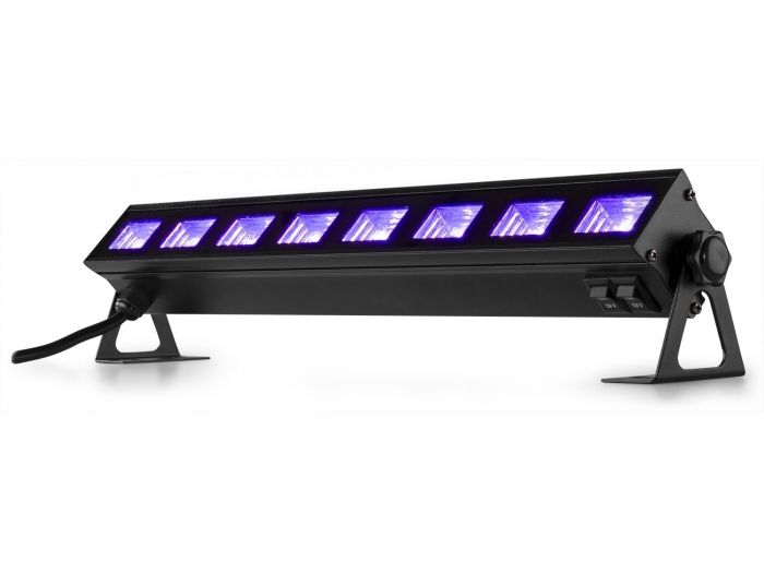 Beamz BUVW83 BAR 8x 3W UV/White 2in1 LED 