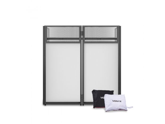 Vonyx DB4 Pro Sistema de cabina DJ plegable de 4 cuerpos 180050 - 3