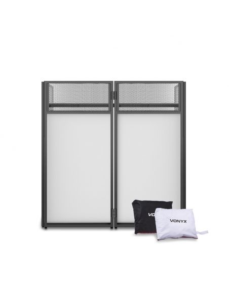 Vonyx DB4 Pro Sistema de cabina DJ plegable de 4 cuerpos 180050 - 3