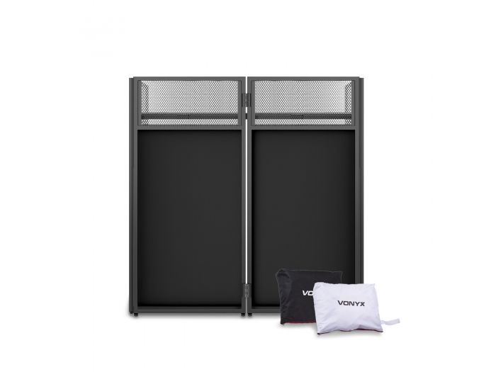 Vonyx DB4 Pro Sistema de cabina DJ plegable de 4 cuerpos 180050 - 4