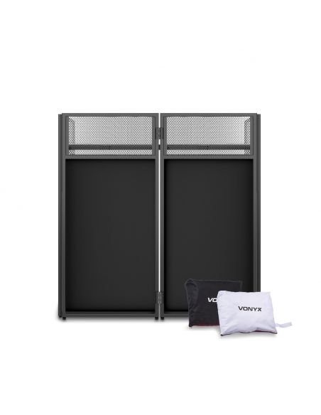 Vonyx DB4 Pro Sistema de cabina DJ plegable de 4 cuerpos 180050 - 4