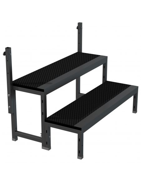 Power Dynamics 750MS20 Escalera modular 20cm con conector a tarima