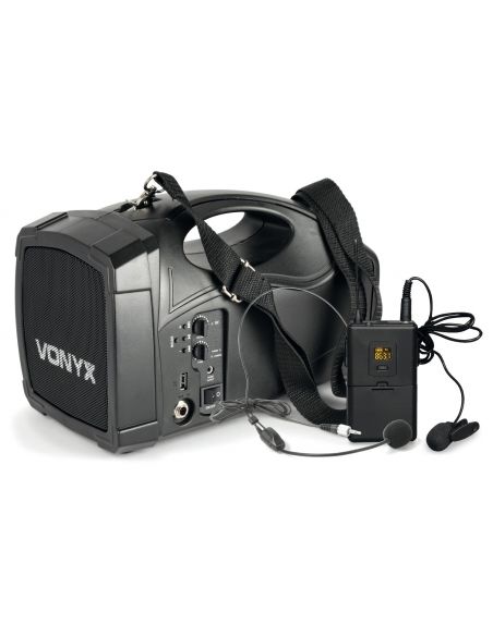Vonyx ST012 Megafono con micro inalambrico y bateria 178870