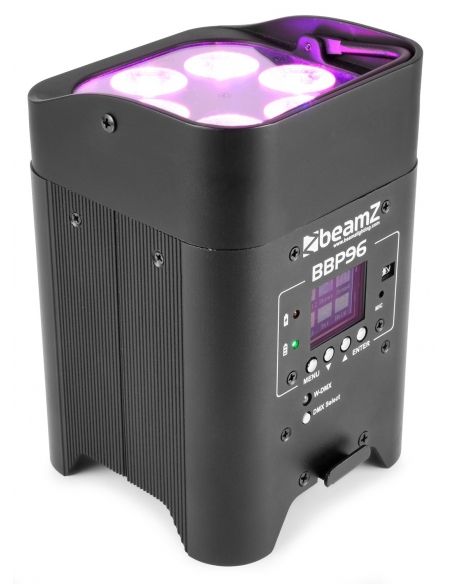 Beamz BBP96 Foco Par con bateria 6x 12W 