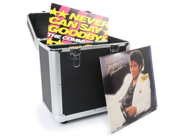 Power Dynamics RC80 12\" Maleta Vinilos Negra