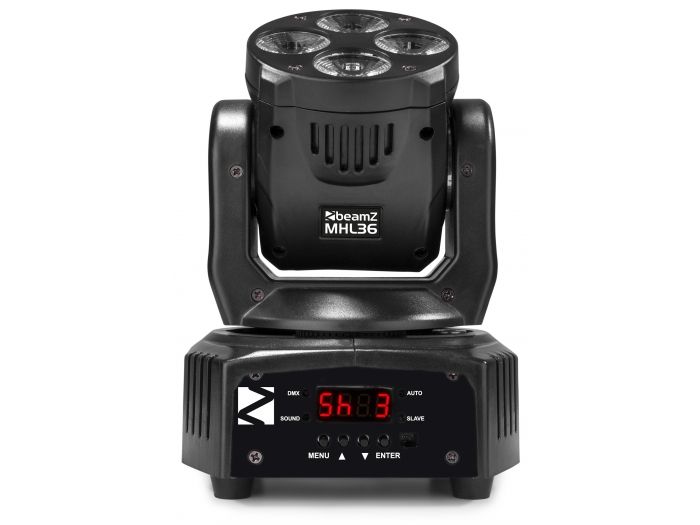 Beamz MHL36 Cabeza movil set de 2 piezas en bolsa 