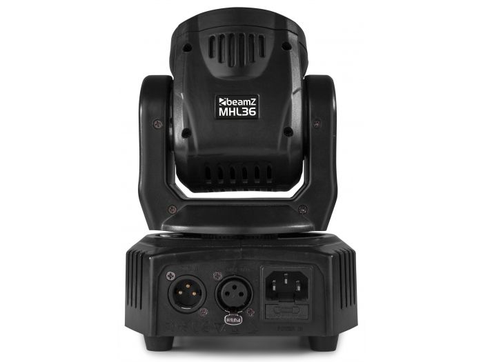 Beamz MHL36 Cabeza movil set de 2 piezas en bolsa 