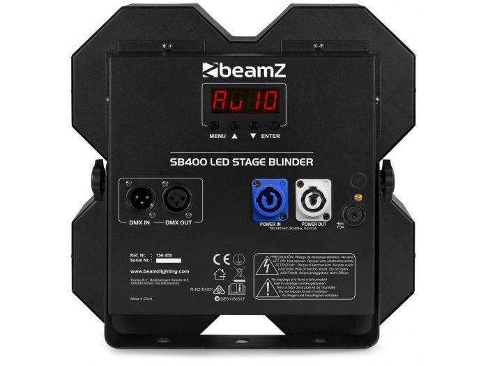 Beamz SB400 Stage Blinder 4x 50W LED 2in1 
