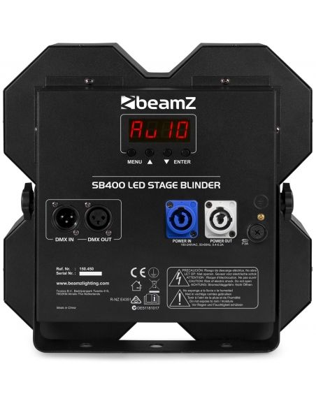 Beamz SB400 Stage Blinder 4x 50W LED 2in1 