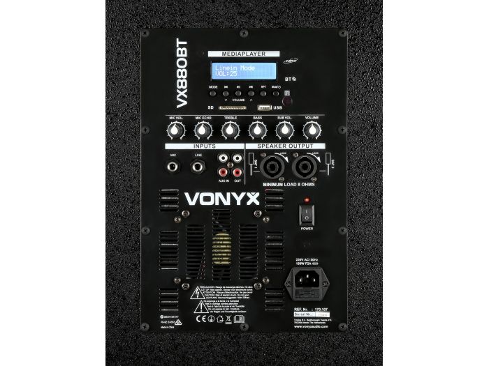 Vonyx VX880BT Conjunto 2.1 Activo 170107 - 8