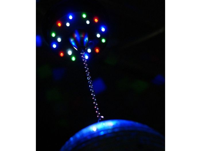 Beamz MBW18LED Motor para bolas de espejos con bateria con 18 LEDs 