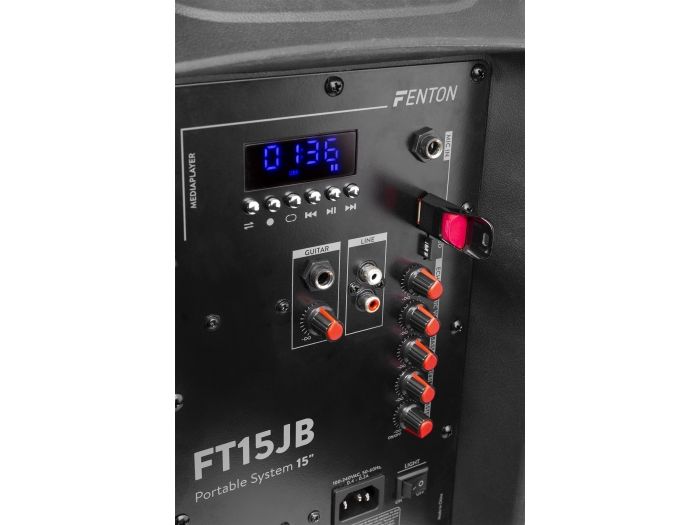 Fenton FT15JB Bafle Activo 15" 800W con show de luces 170096 - 6