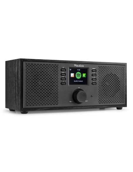 Audizio Rimini Radio estéreo WiFi Internet Negra 102432 - 1