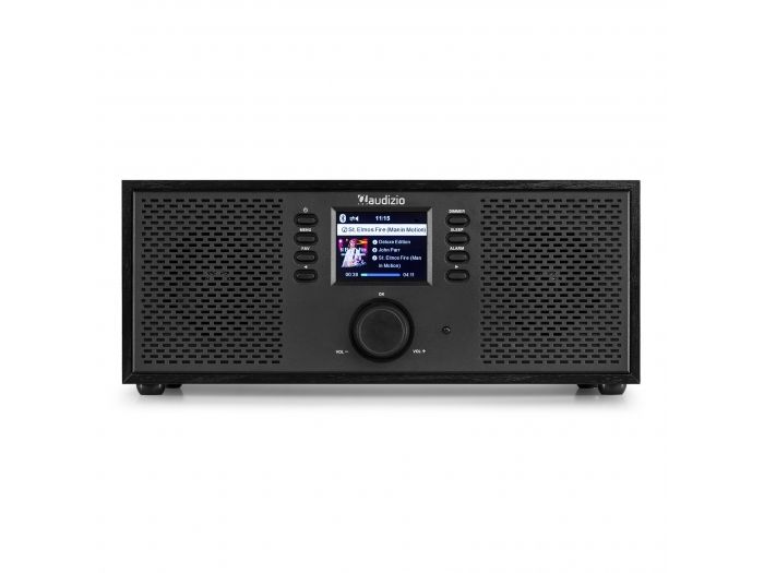 Audizio Rimini Radio estéreo WiFi Internet Negra 102432 - 2
