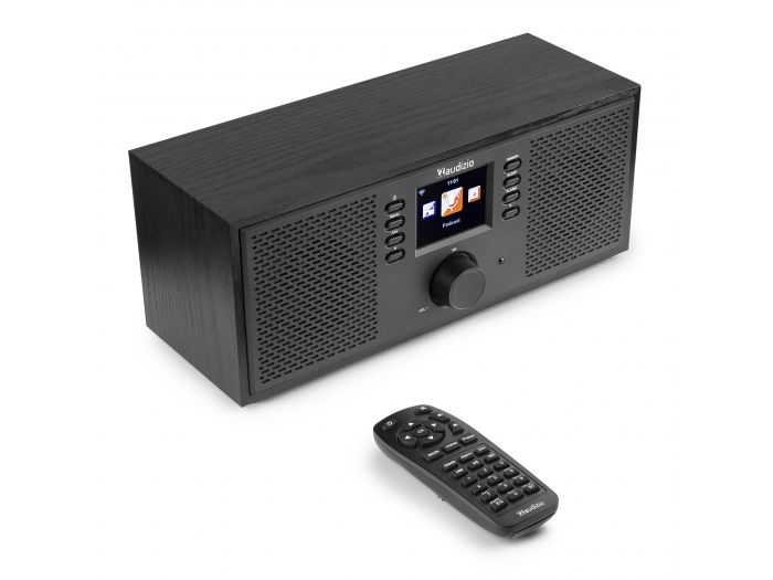 Audizio Rimini Radio estéreo WiFi Internet Negra 102432 - 4